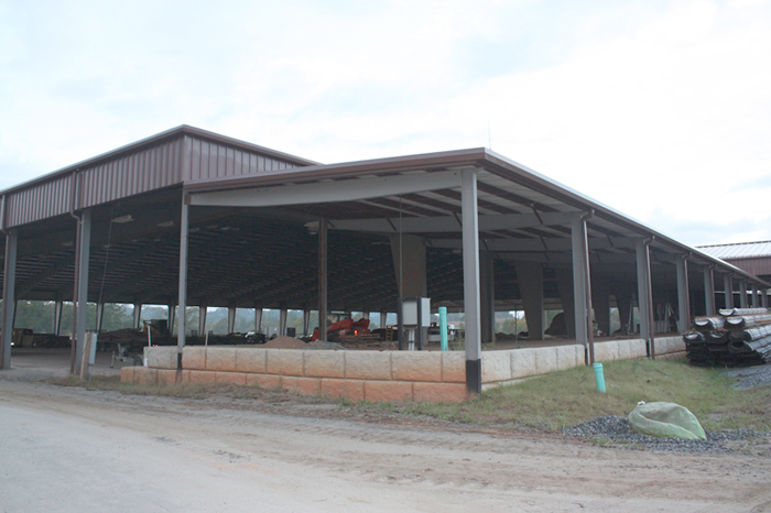 This arena, when completed, will accommodate the Reining and Vaulting competitions at WEG.