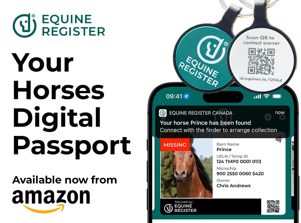 An ad with a QR code.