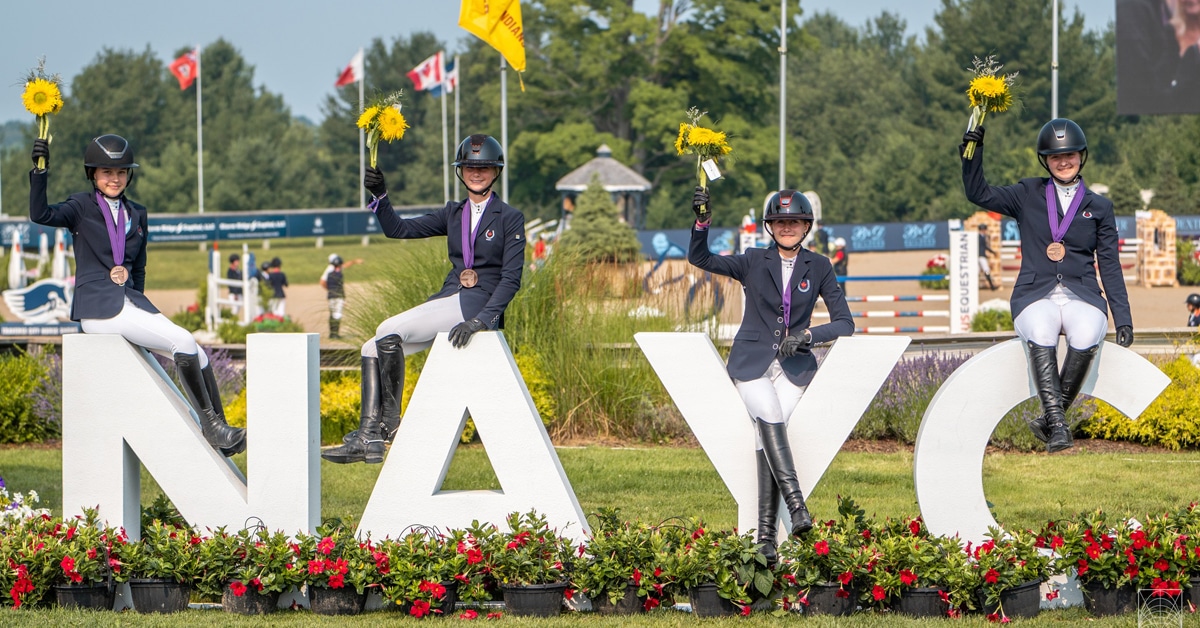 Thumbnail for Canadian Riders at NAYC: Smiles and Medals