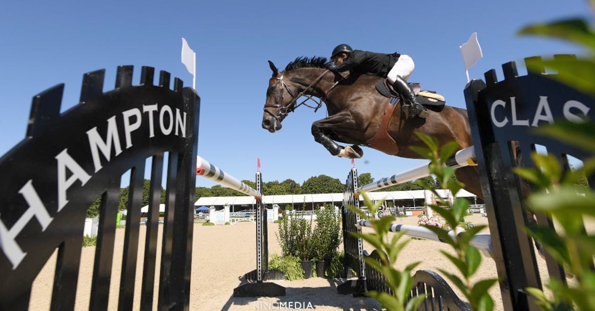 Thumbnail for Bluman Wins $40,000 National Grand Prix at Hampton Classic
