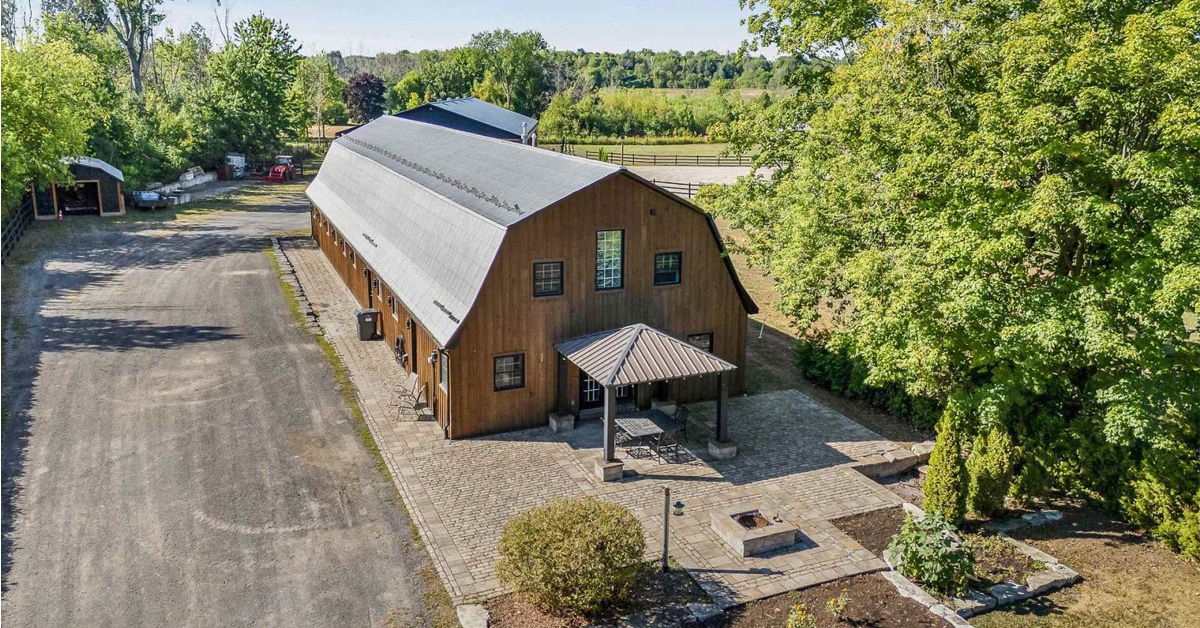 Thumbnail for $985,000 for a unique equestrian set-up in Champlain, Ontario