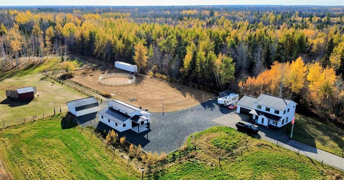 Thumbnail for $699,000 for an equestrian enthusiasts’ dream property in Bertrand, New Brunswick