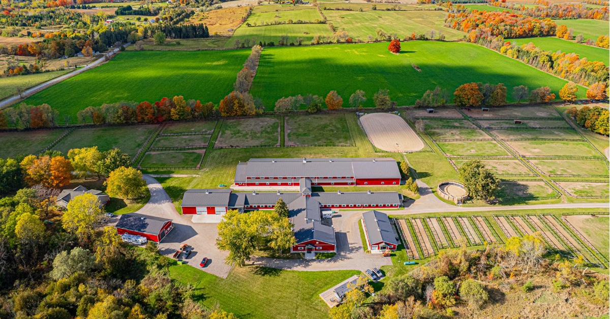 Thumbnail for $12,000,000 for a world-class Caledon facility for breeding, training, rehab and boarding
