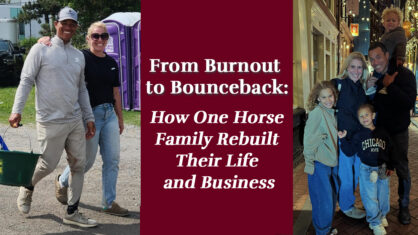 Two images of the Butterfield family.