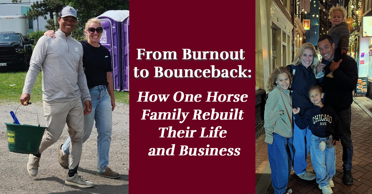 Two images of the Butterfield family.