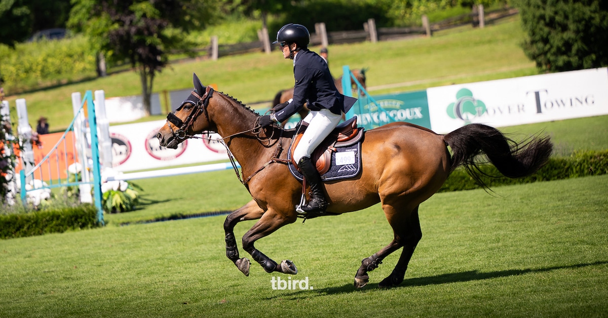 The (nearly) unstoppable Conor Swail and Casturano. (tbird/Kim Gaudry photo)