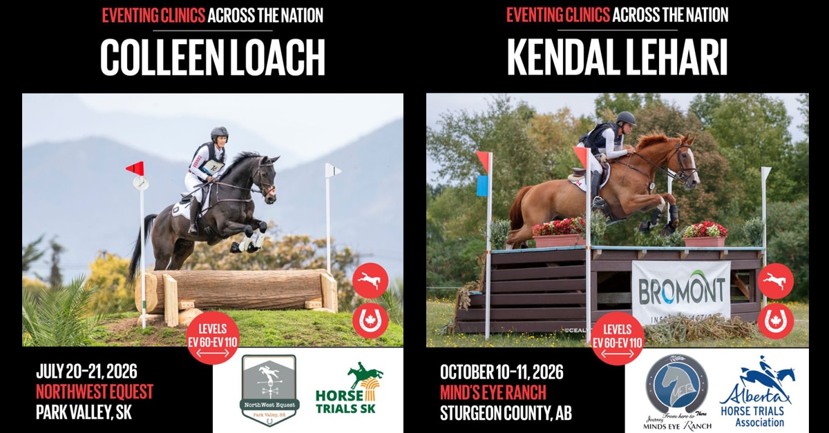Two eventing clinic posters.