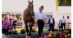 A woman jogging a horse at an FEI inspection.